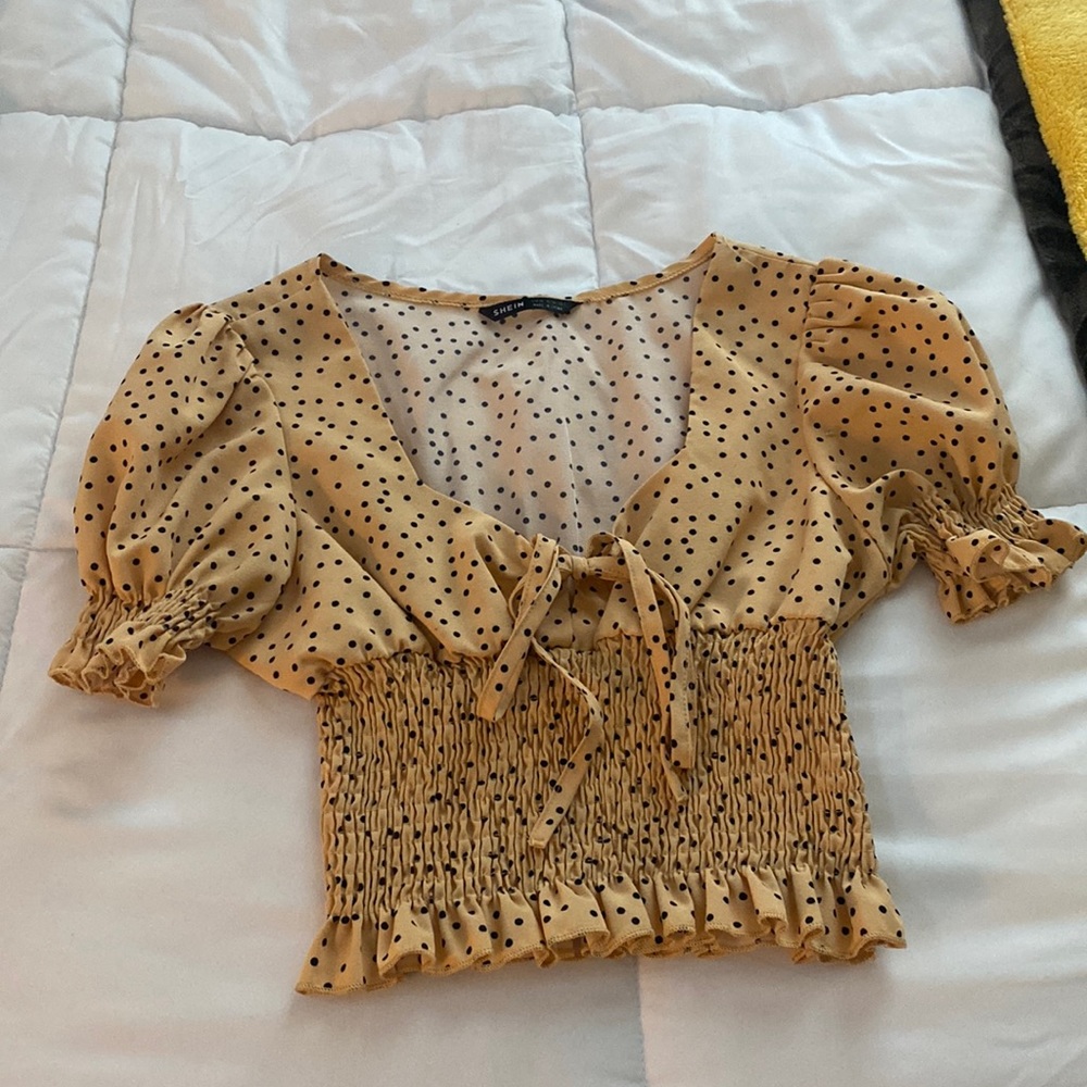 Cropped blouse